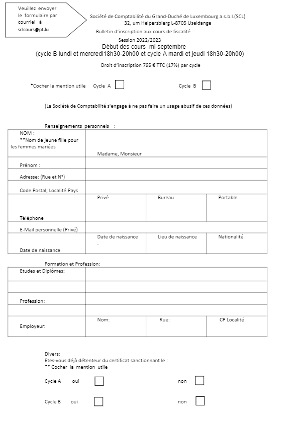 Société de Comptabilité formulaire 2017-2018.doc